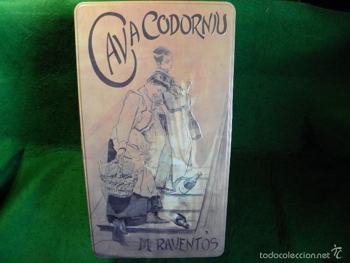 Cajas y cajitas met&aacute;licas: CAJA LATA DE CODORNIU MANUEL RAVENTOS - Foto 1