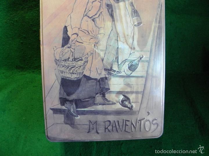 Cajas y cajitas met&aacute;licas: CAJA LATA DE CODORNIU MANUEL RAVENTOS - Foto 3