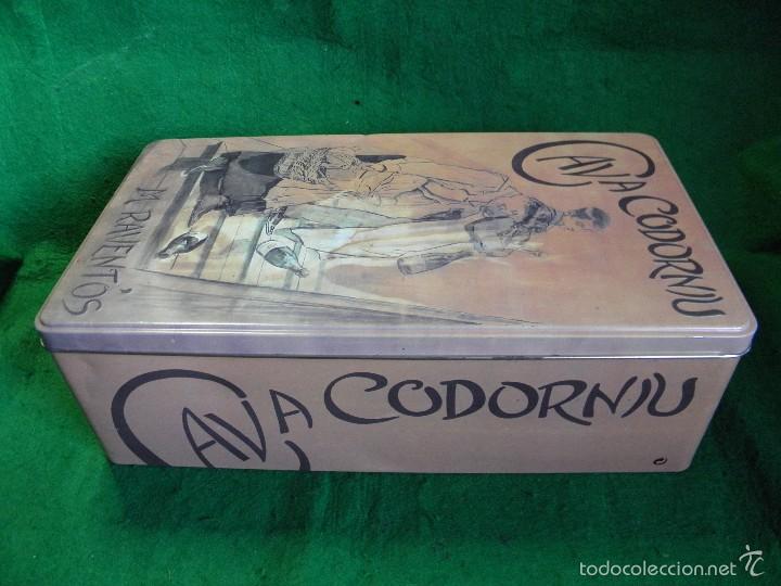 Cajas y cajitas met&aacute;licas: CAJA LATA DE CODORNIU MANUEL RAVENTOS - Foto 4