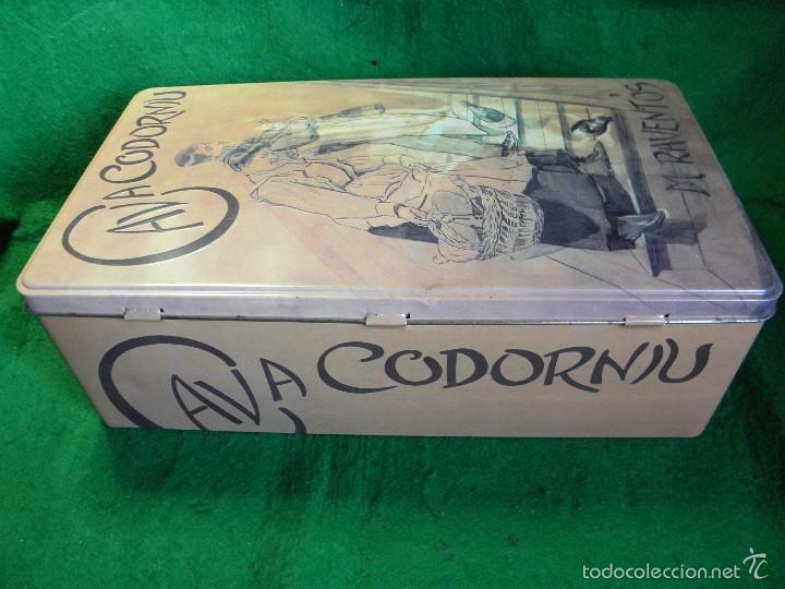 Cajas y cajitas met&aacute;licas: CAJA LATA DE CODORNIU MANUEL RAVENTOS - Foto 5
