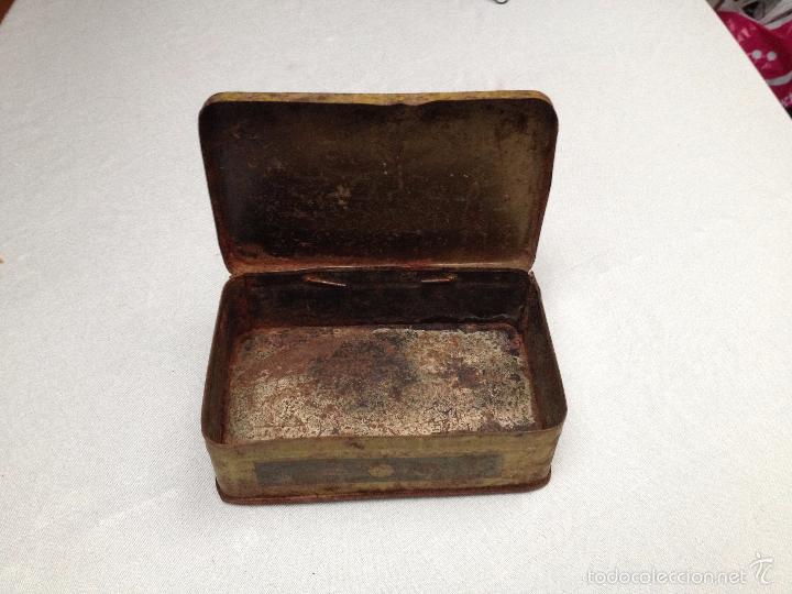 Cajas y cajitas met&aacute;licas: ANTIGUA CAJA DE TE DE CEILAN - Foto 2