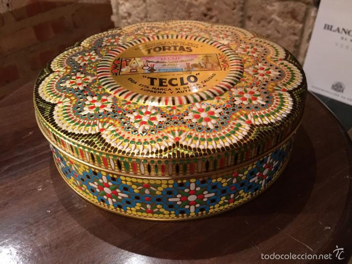 Blechdosen und Kisten: ANTIGUA LATA DE TORTAS TECLO