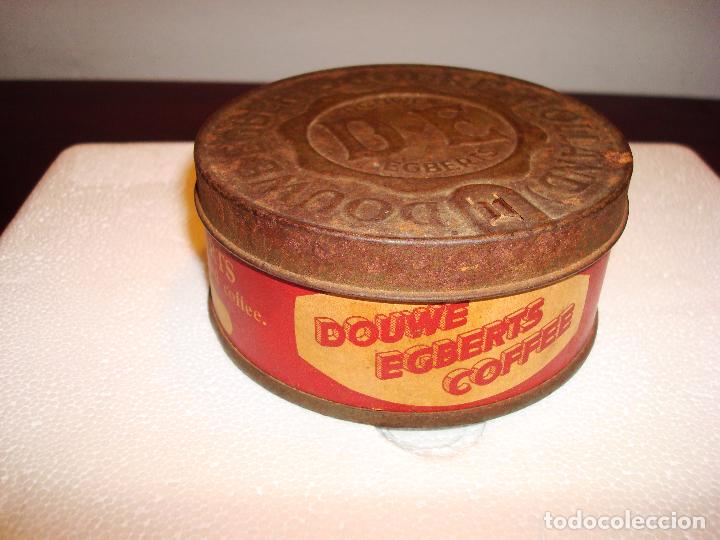 Bo&icirc;tes et petites bo&icirc;tes m&eacute;talliques: ANTIGUA LATA DE CAF&Eacute; DOUWE EGBERTS COFFEE RED SEAL COFFEE HACIA 1800 SIN DESPRECINTAR &Uacute;NICA