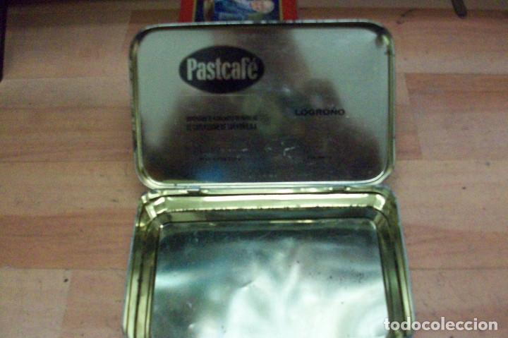 Cajas y cajitas met&aacute;licas: CAJA DE LATA DE PASTCAFE-LOGRO&Ntilde;O - Foto 1
