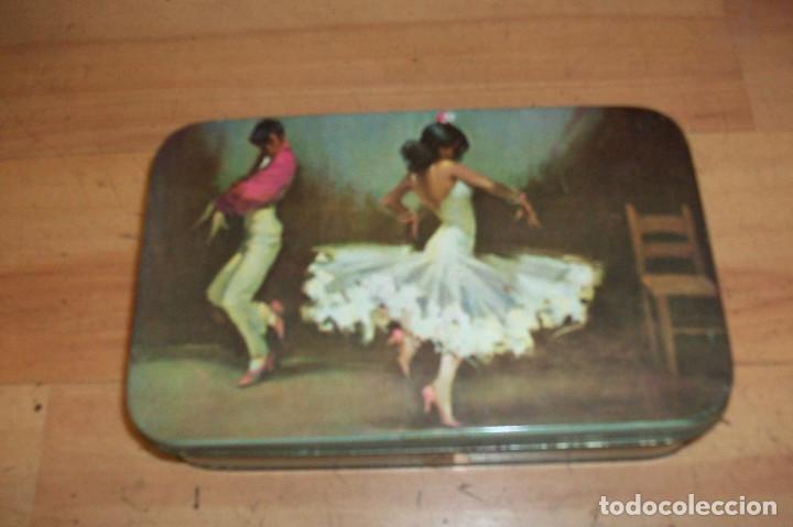 Cajas y cajitas met&aacute;licas: CAJA DE LATA DE PASTCAFE-LOGRO&Ntilde;O - Foto 3