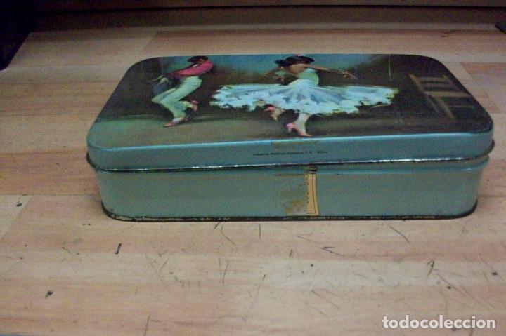Cajas y cajitas met&aacute;licas: CAJA DE LATA DE PASTCAFE-LOGRO&Ntilde;O - Foto 6