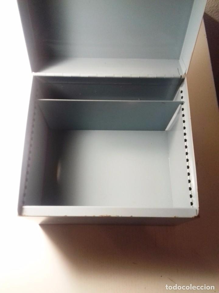 caja archivador metálico con separador pre-plan - Comprar Cajas