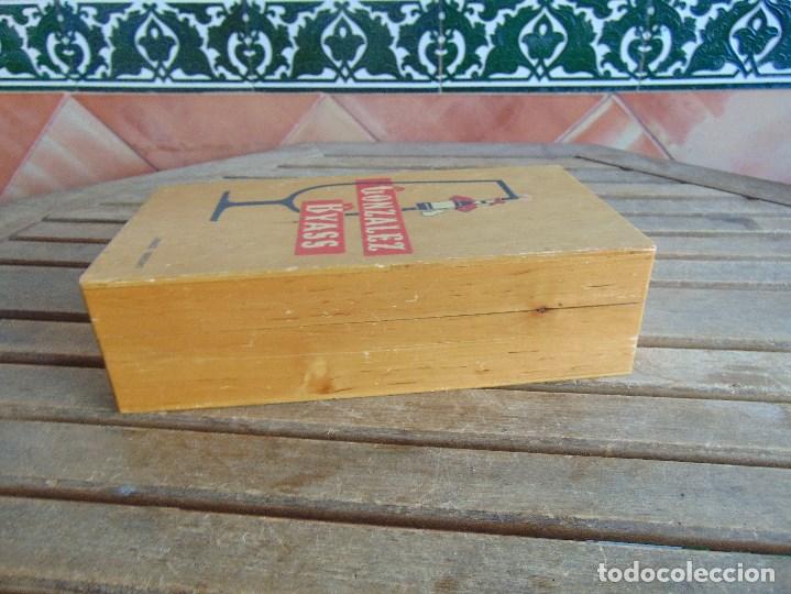Cajas y cajitas metálicas: CAJA EN MADERA PUBLICIDAD GONZALEZ BYASS JEREZ CHERRY - Foto 3 - 66238674