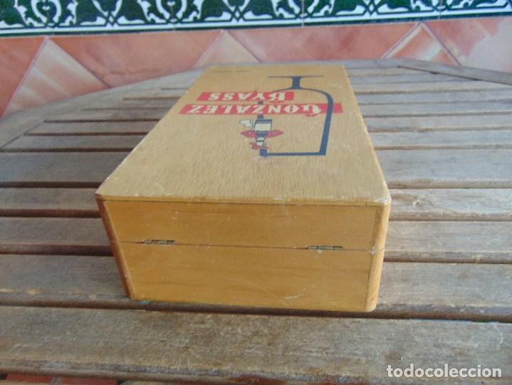 Cajas y cajitas metálicas: CAJA EN MADERA PUBLICIDAD GONZALEZ BYASS JEREZ CHERRY - Foto 4 - 66238674