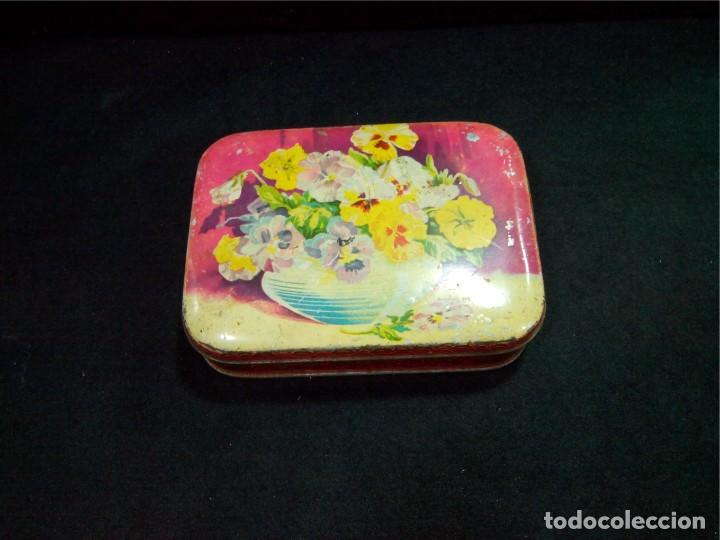 Bo&icirc;tes et petites bo&icirc;tes m&eacute;talliques: CAJA MET&Aacute;LITA G&Oacute;MEZ CU&Eacute;TARA TOFFEE INGL&Eacute;S P. P.S. XX
