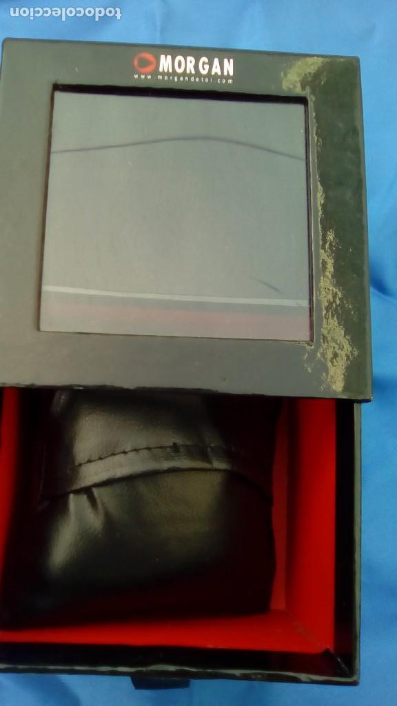 Cajas y cajitas met&aacute;licas: estuche caja reloj morgan - Foto 1