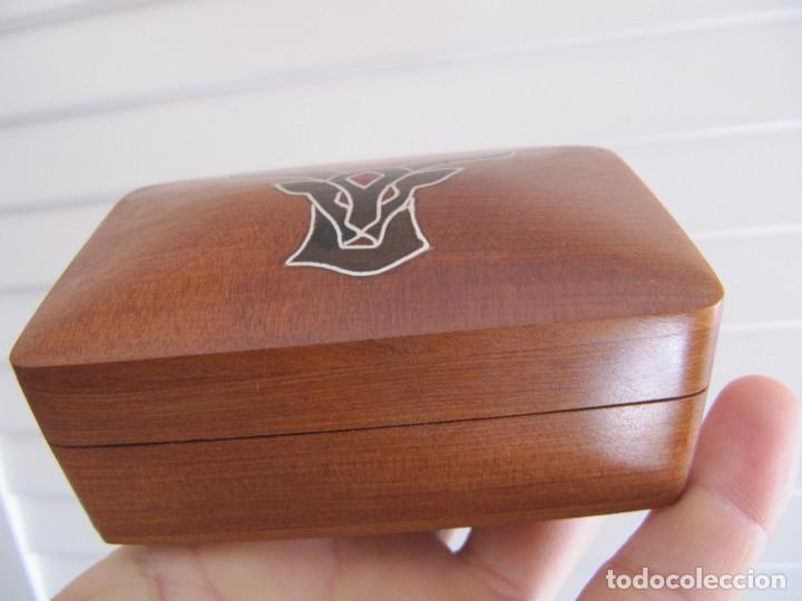 Cajas y cajitas met&aacute;licas: BONITA CAJITA DE MADERA JOYERO