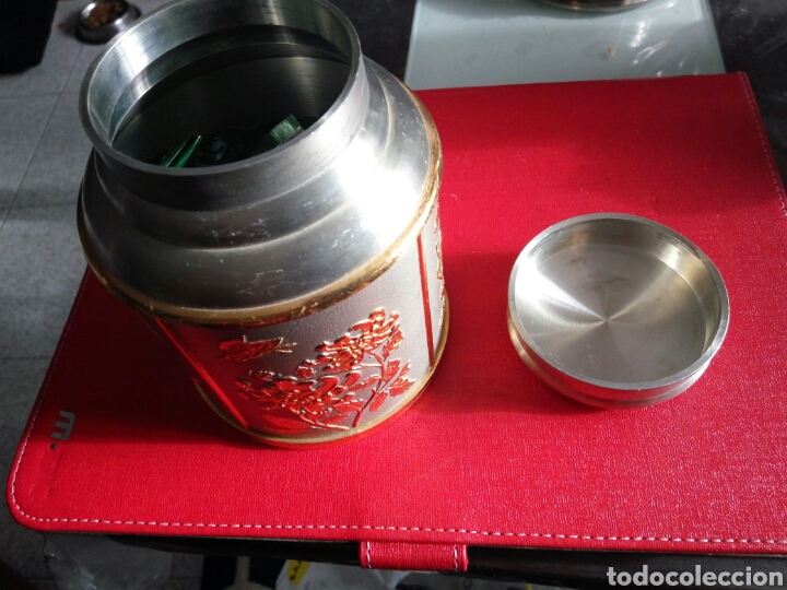 Casse e cassette metalliche: Bote, tarro, caja, acero, para te, chino