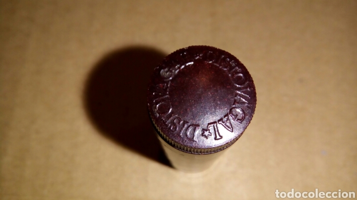 Caixas e caixinhas met&aacute;licas: CAJA FARMACIA GRAGEAS DISTOVAGAL BAQUELITA BAKELITE