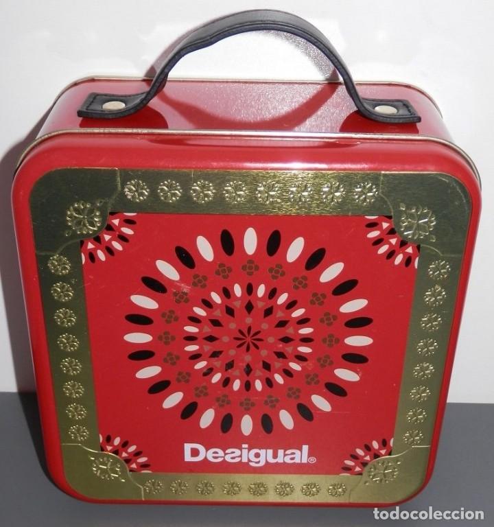 Casse e cassette metalliche: CAJA MET&Aacute;LICA DE DESIGUAL- 17X17 CM