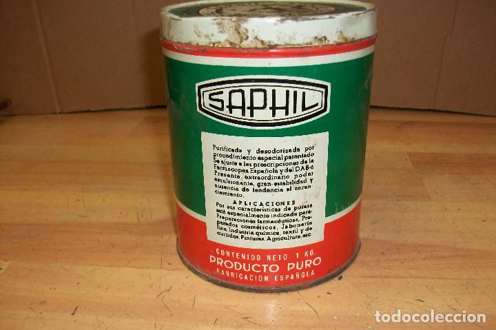 Cajas y cajitas met&aacute;licas: CAJA DE LATA DE LANOLINA SHAPIL - Foto 2