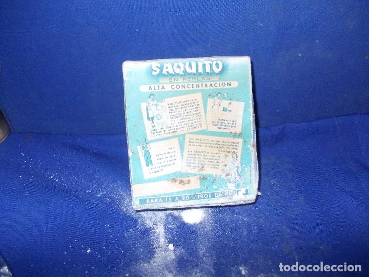 Cajas y cajitas met&aacute;licas: caja de detergente saquito llena - Foto 4