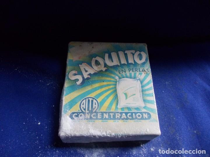 Cajas y cajitas met&aacute;licas: caja de detergente saquito llena - Foto 5