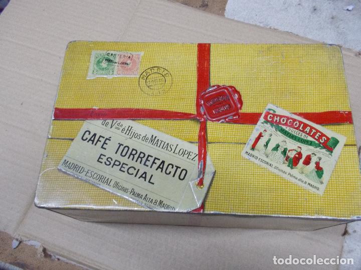 Cajas y cajitas met&aacute;licas: caja chocolates matias lopez - Foto 1