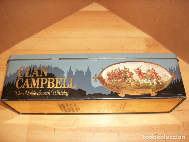 Cajas y cajitas met&aacute;licas: ANTIGUA LATA  DE CLAN CAMPBELL - Foto 3