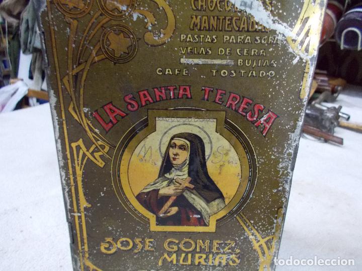 Cajas y cajitas met&aacute;licas: caja de santa teresa - Foto 2