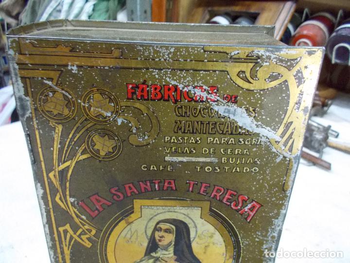 Cajas y cajitas met&aacute;licas: caja de santa teresa - Foto 4
