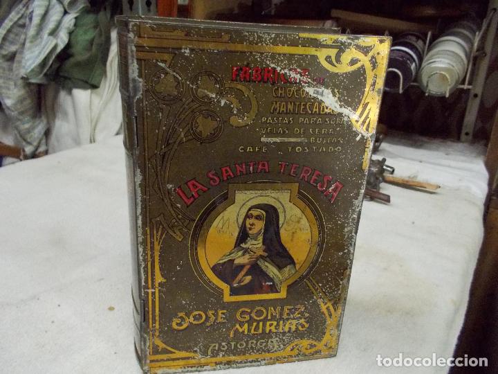 Cajas y cajitas met&aacute;licas: caja de santa teresa - Foto 5