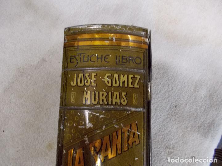 Cajas y cajitas met&aacute;licas: caja de santa teresa - Foto 13