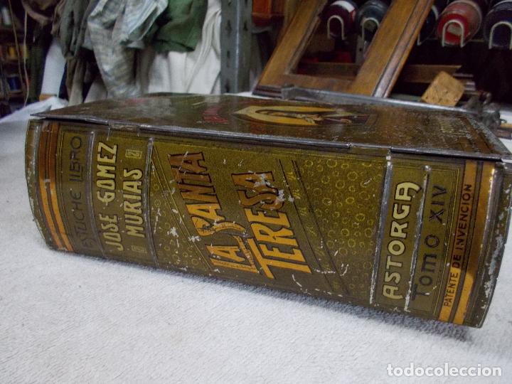 Cajas y cajitas met&aacute;licas: caja de santa teresa - Foto 15