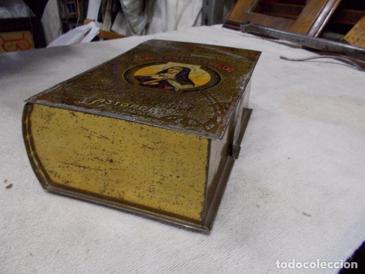 Cajas y cajitas met&aacute;licas: caja de santa teresa - Foto 17