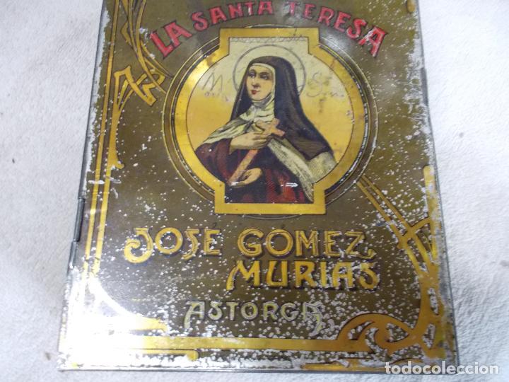 Cajas y cajitas met&aacute;licas: caja de santa teresa - Foto 18