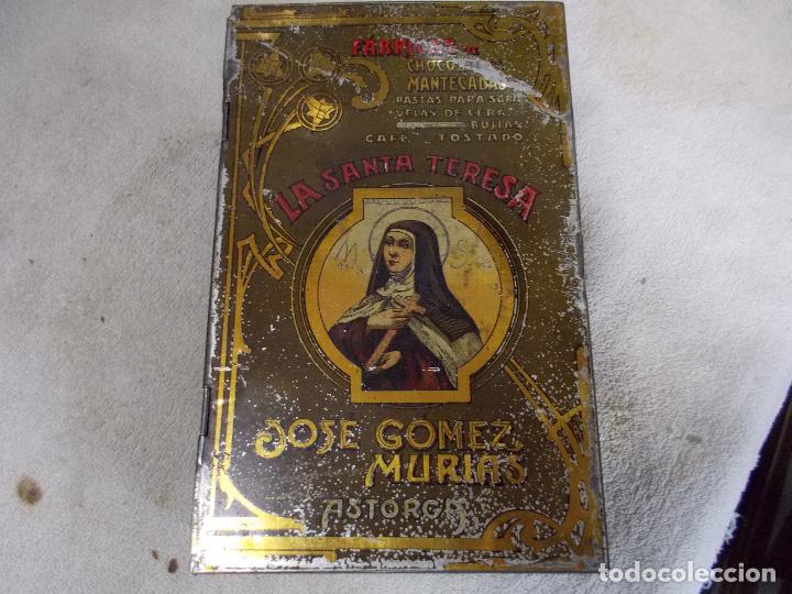 Cajas y cajitas met&aacute;licas: caja de santa teresa - Foto 20