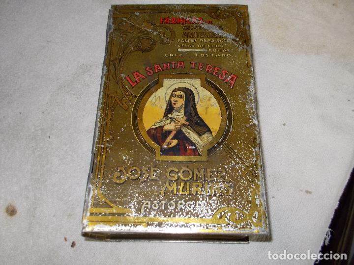 Cajas y cajitas met&aacute;licas: caja de santa teresa - Foto 22