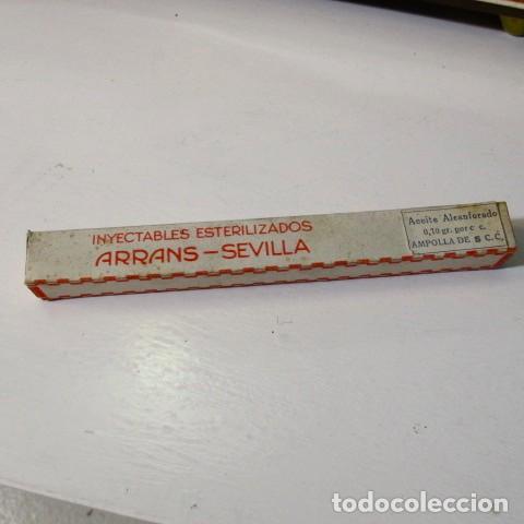 Boxes and metal boxes: caja antiguo medicamento sin abrir farmacia antigua inyectables arrans sevilla
