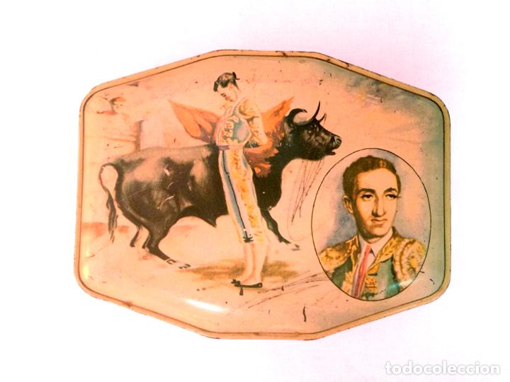 Cajas y cajitas met&aacute;licas: MANOLETE - CAJA HORNER MET&Aacute;LICA DE CARAMELOS