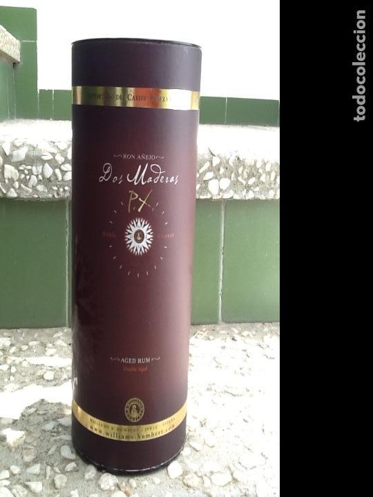 Cajas y cajitas met&aacute;licas: ESTUCHE BOTELLA DE RON DOS MADERAS - Foto 1
