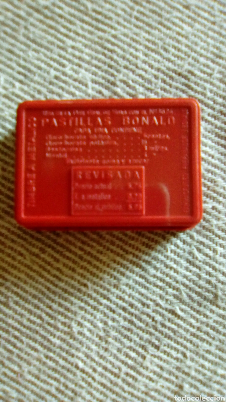 Cajas y cajitas met&aacute;licas: Caja de Pastillas BONALD - Foto 2