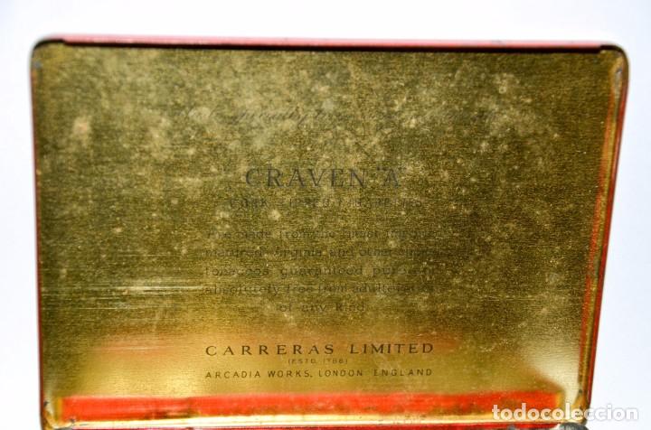 Cajas y cajitas met&aacute;licas: CAJA  DE CRAVEN A - VIRGINIA CIGARETTES - Foto 4