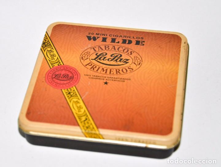 Cajas y cajitas met&aacute;licas: CAJA DE 20 MINI CIGARRILLOS WILDE - Foto 1