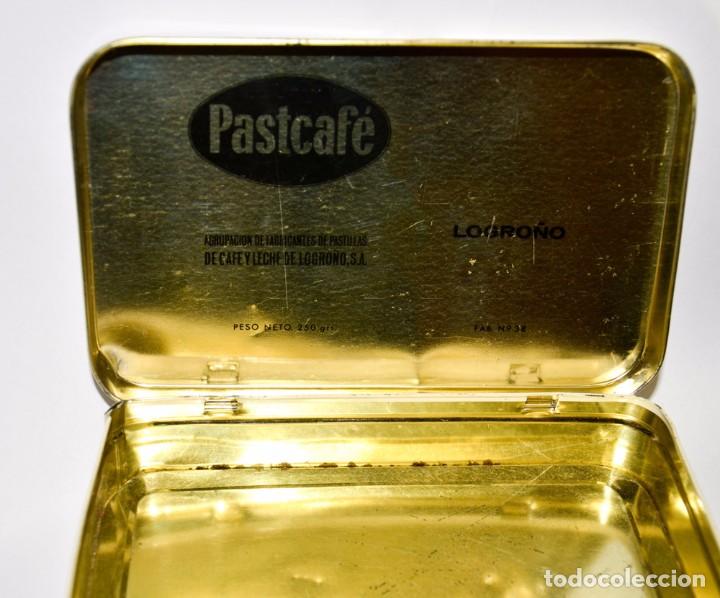 Cajas y cajitas met&aacute;licas: CAJA DE CARAMELOS PASTCAFE - LOGRO&Ntilde;O - Foto 3