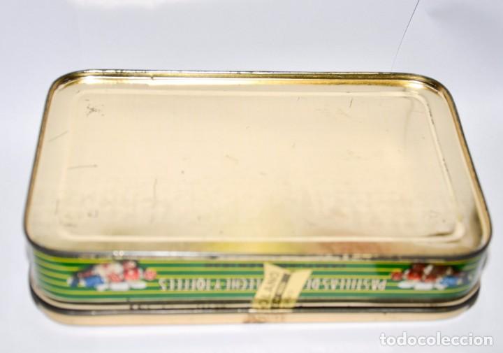 Cajas y cajitas met&aacute;licas: CAJA DE PASTILLAS DE CAFE Y LECHE - LOGRO&Ntilde;O - Foto 2