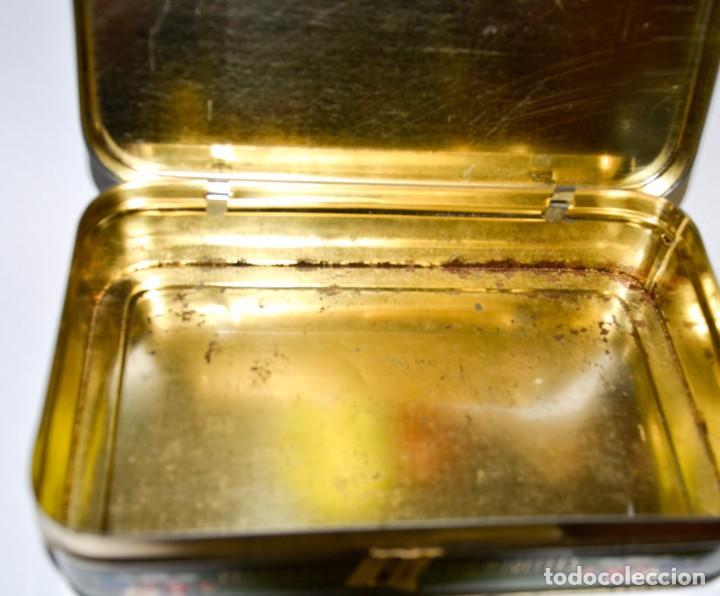 Cajas y cajitas met&aacute;licas: CAJA DE PASTILLAS DE CAFE Y LECHE - LOGRO&Ntilde;O - Foto 3