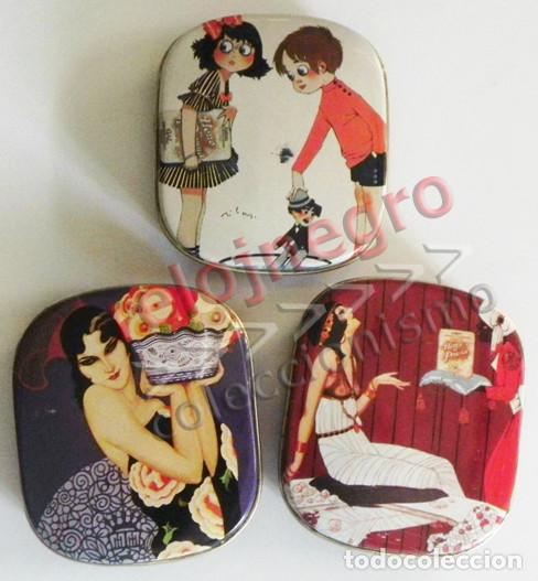 Cajas y cajitas met&aacute;licas: 14 &euro; cada JABONERA - HENO DE PRAVIA - VAC&Iacute;A - CAJITAS MET&Aacute;LICAS - CAJA JABONERA METAL -VALE D JOYERO