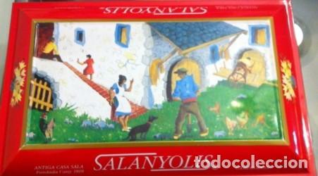 Blechdosen und Kisten: CAJA MET&Aacute;LICA SALANYOLIS. CAMPRODON mGIRONA. CARQUINYOLIS