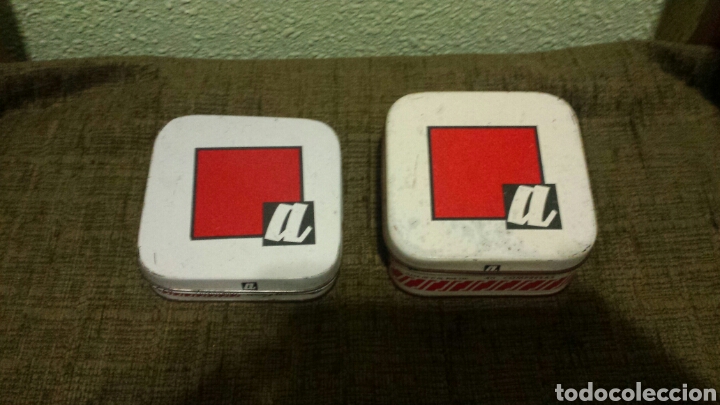 Cajas y cajitas met&aacute;licas: Antiguas latas de gasas