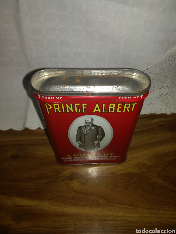 Cajas y cajitas met&aacute;licas: Lata tabaco Prince Albert - Foto 2
