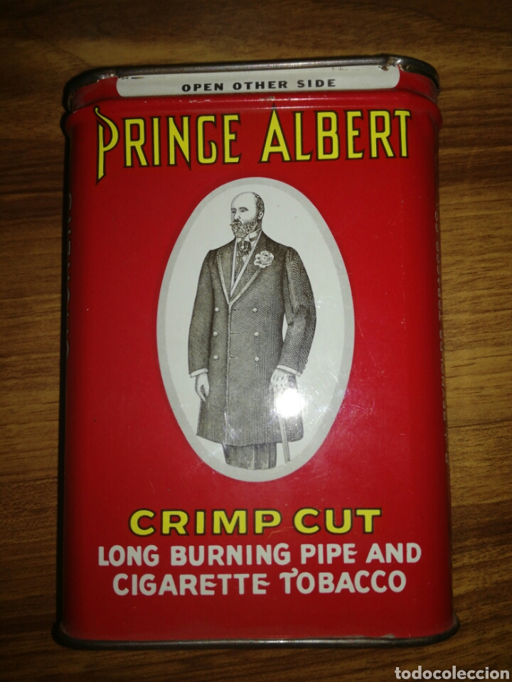 Cajas y cajitas met&aacute;licas: Lata tabaco Prince Albert - Foto 3