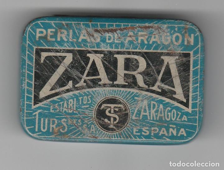 Cajas y cajitas met&aacute;licas: LATA DE PERLAS DE ARAGON-ZARA - Foto 1