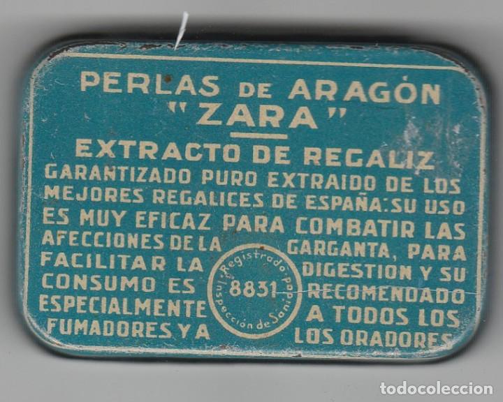 Cajas y cajitas met&aacute;licas: LATA DE PERLAS DE ARAGON-ZARA - Foto 2
