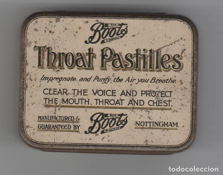 Cajas y cajitas met&aacute;licas: LATA DE THROAT PASTILLES - Foto 1